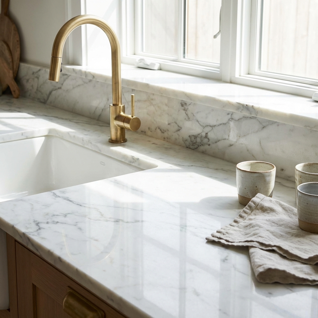 Detalle Encimera Mármol