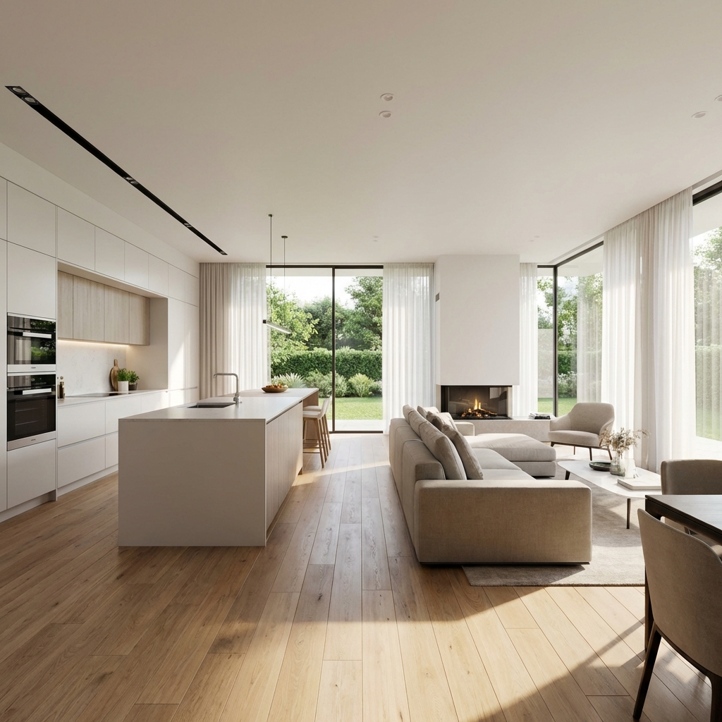 Cocina Abierta al Salón